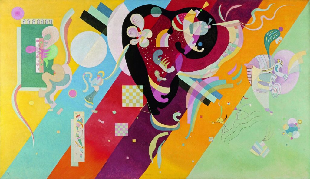 Kandinsky -  Composição IX - 1936